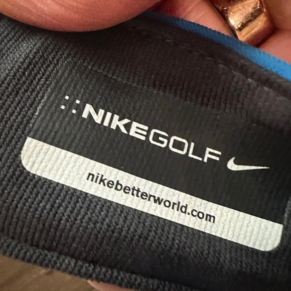 Nike Golf Sports Visor Men’s Adjustable Royal Blue - Picture 3 of 7